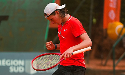 ITF World Tour. Kursumlijska Banja Open. Лацис дебютировал на взрослом уровне