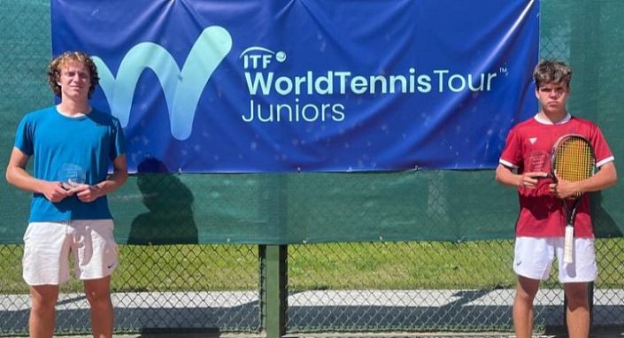 ITF World Junior Tour. Telavi Open. Товпенец — лучший среди дуэтов ITF World Junior Tour. Telavi Open. Товпенец — лучший среди дуэтов