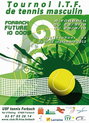 ITF Mens Circuit. Tournoi Future de Forbach. Без Ивашко.