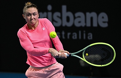 WTA Tour. Adelaide International. Выбила сеянную