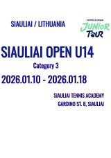 Siauliai Open 2026 U14