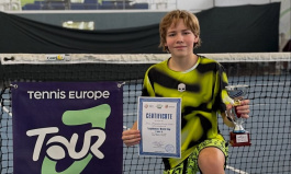 Tennis Europe 14&U. Tsaghkadzor Winter Cup. Скоробогатый выиграл парный зачёт