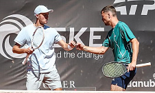 ATP Challenger Tour. Oeiras Open. Лютаревич с напарником оступились в шаге от финала