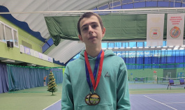 ITF World Junior Tour. Menton. Самстыко сыграл только в парном