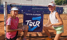 Tennis Europe 12&U. Krakow Cup. Гаевская и Демьянко оставили за собой парну сетку