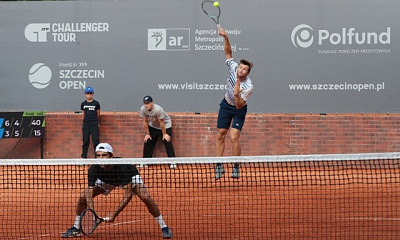 ATP Challenger Tour. Szczecin Open. Лютаревич с напарником ликвидировали четыре сетбола