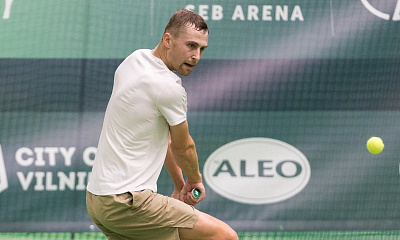 ATP Challenger Tour. Szczecin Open. Лютаревич в парном четвертьфинале