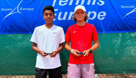 Tennis Europe 14&U. SIO Cup. Стал финалистом