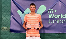 ITF World Junior Tour. Telavi Open. Розанов прервал серию победных финалов