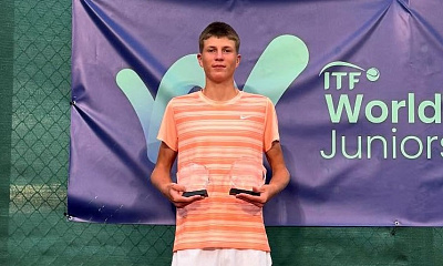 ITF World Junior Tour. Telavi Open. Розанов прервал серию победных финалов