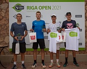ITF World Junior Tour. Riga Open. Слизевич в финале одолел Дубровского и Фёдорова