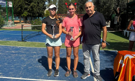 Tennis Europe 16&U. Eleon Tennis Club. Тригубкина первенствовала в парном