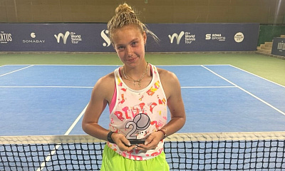ITF World Tour. Somabay Open. Перепехина осталась финалисткой