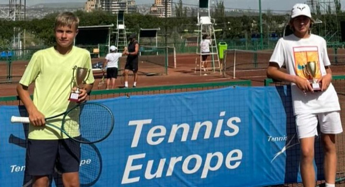 Tennis Europe 14&U. Aleksander Tsaturyan Memorial Cup. Белов победил в парном разряде