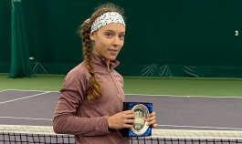 ITF World Junior Tour. Herodotou Tennis Academy. Мурашко — де Сантис — 2:0