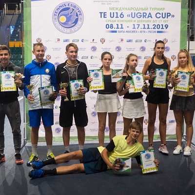Tennis Europe 16&U. Ugra Cup. Федоров и Хомротов — победители среди пар