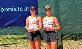 TF World Junior Tour. Telavi Open. Ляхова сильнейшая в парном зачёте