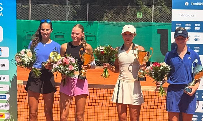 ITF World Junior Tour. Triglav Open. Мурашко — сильнейшая в парном зачёте