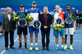 ATP Challenger Tour. Peugeot Slovak Open 2018. Андрей Василевский — финалист парного разряда