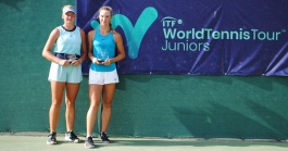 ITF World Junior Tour. GTF Cup. Гапанькова и Грабовец первенствовали в паре