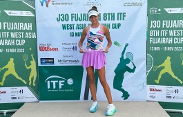 ITF World Junior Tour. West Asia Fujairah Cup. Дважды финалистка