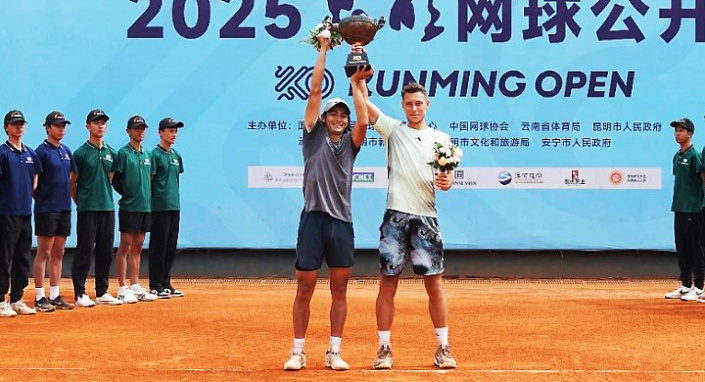 ITF World Tour. Anning. Голяк — сильнейший среди дуэтов ITF World Tour. Anning. Голяк — сильнейший среди дуэтов