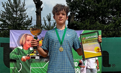 ITF World Junior Tour. Heydar Aliyev Memorial Cup. Первое одиночное дерби за Артёменко