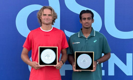 ITF World Tour. Asu Open. Борисюк первенствовал среди дуэтов