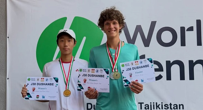 ITF World Junior Tour. TTF Open. Жарин завоевал второй парный трофей