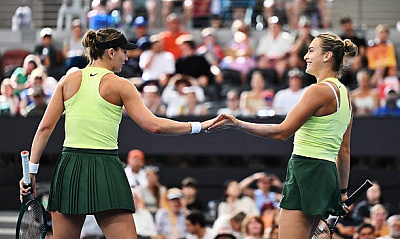 WTA Tour. Brisbane International. Соболенко стартовала с парного матча