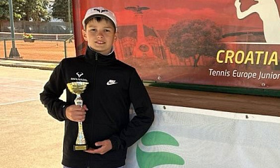 Tennis Europe 12&U. Adriatic Cup. Калач присоединался к Наумик в одиночном четвертьфинале