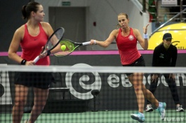 WTA Tour. Open 6ème Sens – Métropole de Lyon. Лапко и Морозова в четвертьфинале