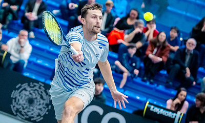 ATP Challenger Tour. Indiana Hardcourt Championships. Лютаревич с напарником идут дальше