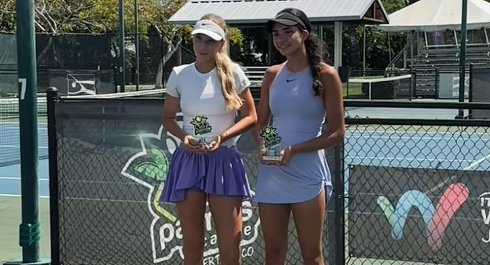 ITF World Junior Tour. Copa Palmas del Caribe. Вансович сильнейшая среди дуэтов
