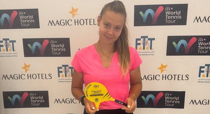 ITF World Tour. Magic Hotel Tours. Перепехина снова забрала одиночку