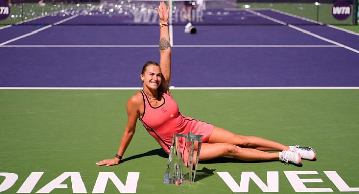 WTA Tour. BNP Paribas Open. Соболенко стала чемпионкой