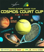 Tennis Europe 14U. Cosmos Court Cup. Артем Авсиевич и Мартин Борисюк выиграли в паре!