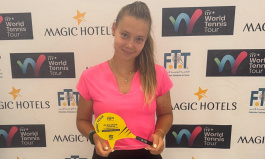 ITF World Tour. Magic Hotel Tours. Перепехина снова забрала одиночку