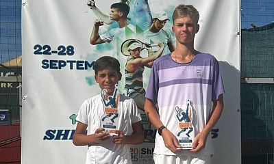 Tennis Europe 14&U. Shkodra Open. Печура вновь первенствовал в парной сетке