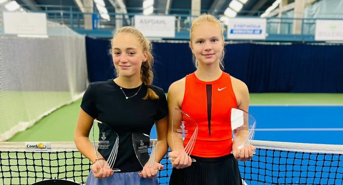 Tennis Europe 14&U. Norrköping Open. Захаревич первенствовала среди дуэтов