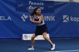 Tennis Europe14&U. Taça Internacional Maia Jovem. Пробилась в парный четвертьфинал