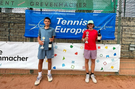 Tennis Europe 14&U. Mosel Cup. Вновь остался финалистом