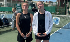 ITF World Junior Tour. Leila Meskhi Academy Cup. Богданкевич и Сосонкина в шаге от парного финала
