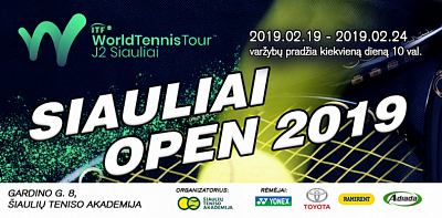 World Tennis Tour Juniors. Siauliai Open 2019. Парни проигрывают, девчонки побеждают