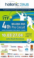 4th Hellenic Zeus ITF Pro Circuit. Шульженок.