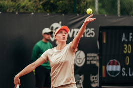 WTA Tour. Jasmin Open Tunisia. Пять геймов подряд