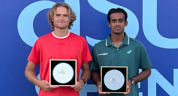 ITF World Tour. Asu Open. Борисюк первенствовал среди дуэтов