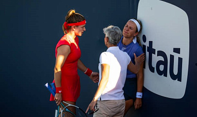 WTA Tour. Miami Open. Азаренко не сумела окончить встречу