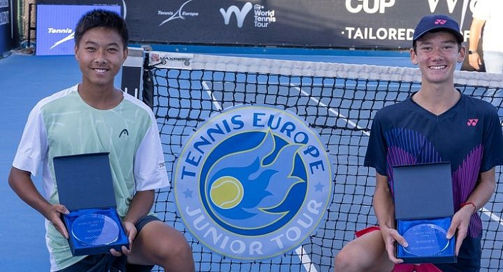 Tennis Europe 14&U. World TEC Cup. Хайков первенствовал среди дуэтов