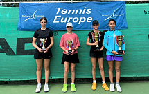 Tennis Europe 12&U. Tirana Open. В парном осталась второй